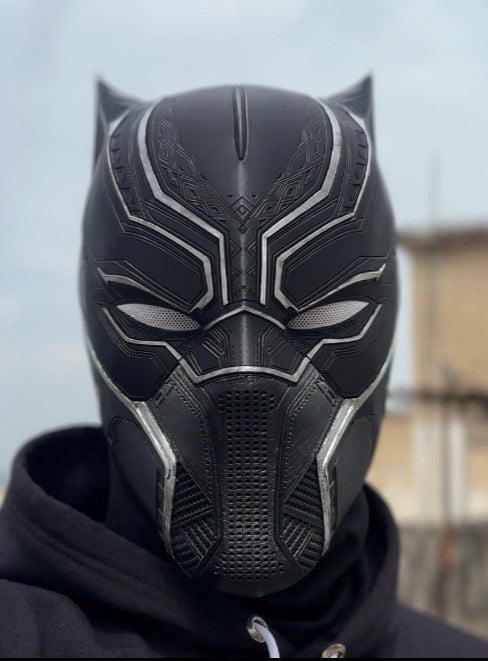 Black Panther Mask – Screen Accurate | Breathable Vents | Cosplay Ready