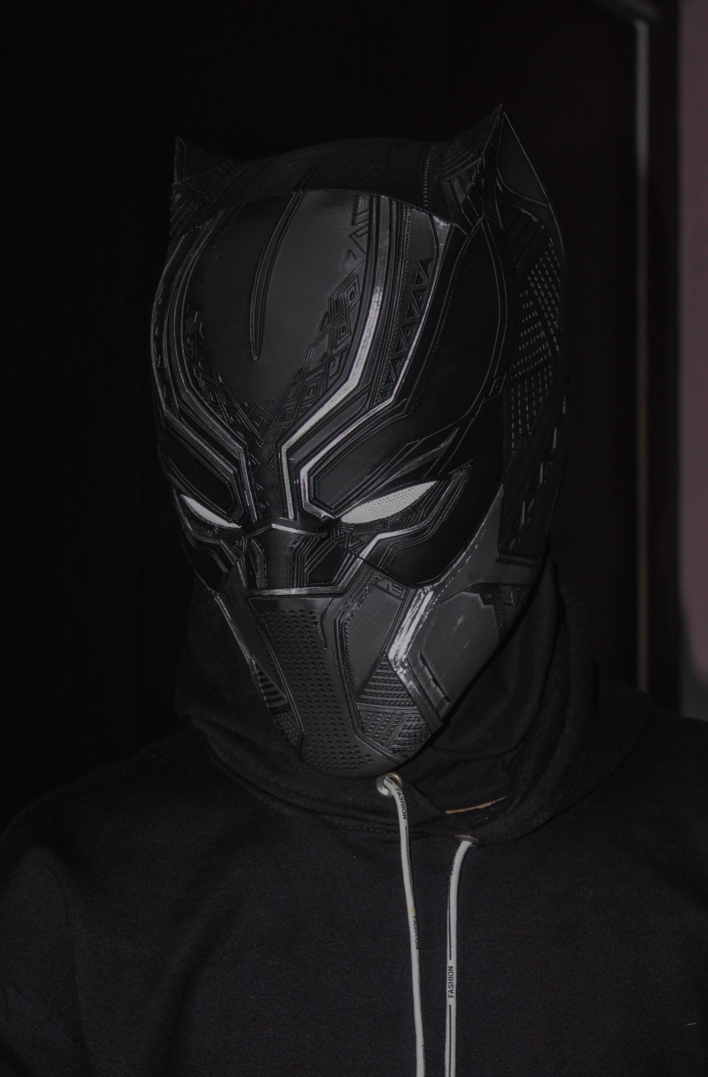 Black Panther Mask – Screen Accurate | Breathable Vents | Cosplay Ready