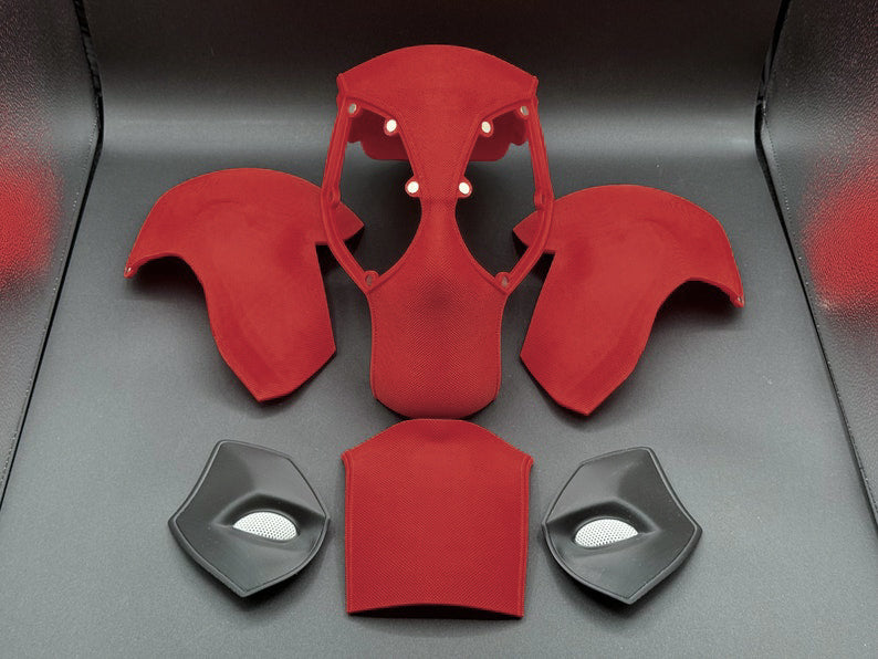 Deadpool 3 wearable cosplay mask - 3d printed