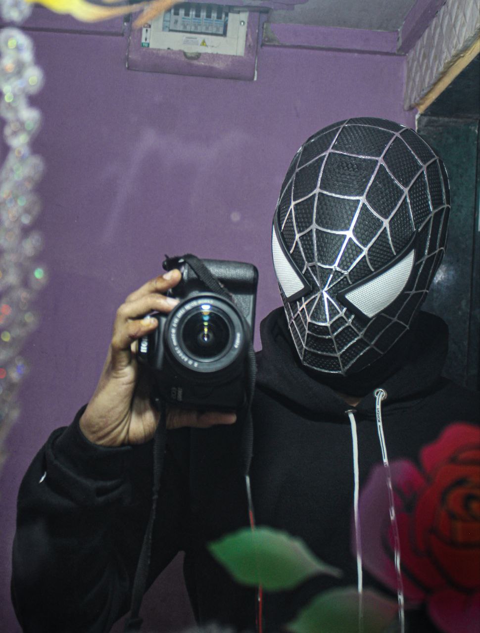 Tobey - Spiderman 3 mask - Black