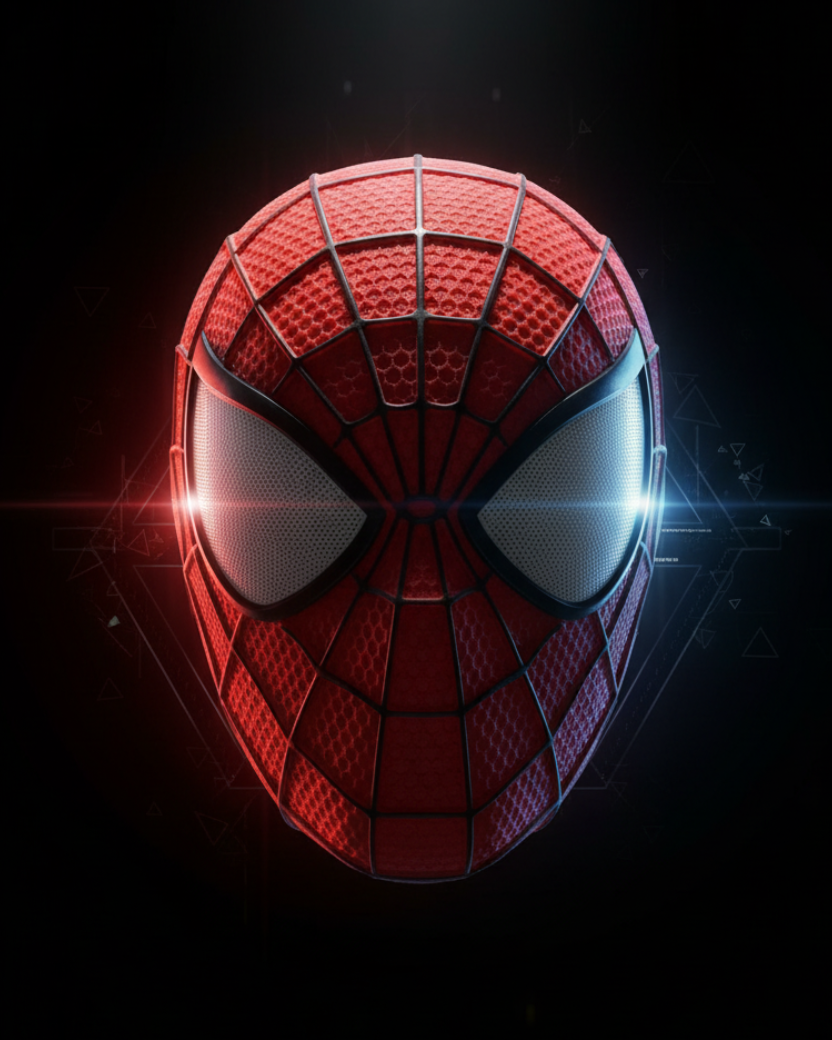 TASM2 Spider-Man Mask Banner - Product Focus